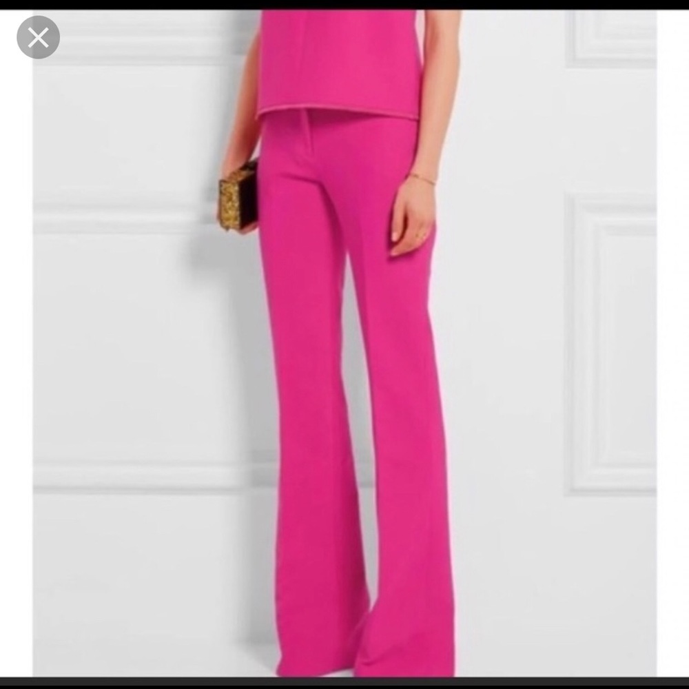 Victoria Beckham fuchsia pink pants